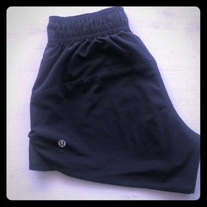 Lululemon reversible black shorts